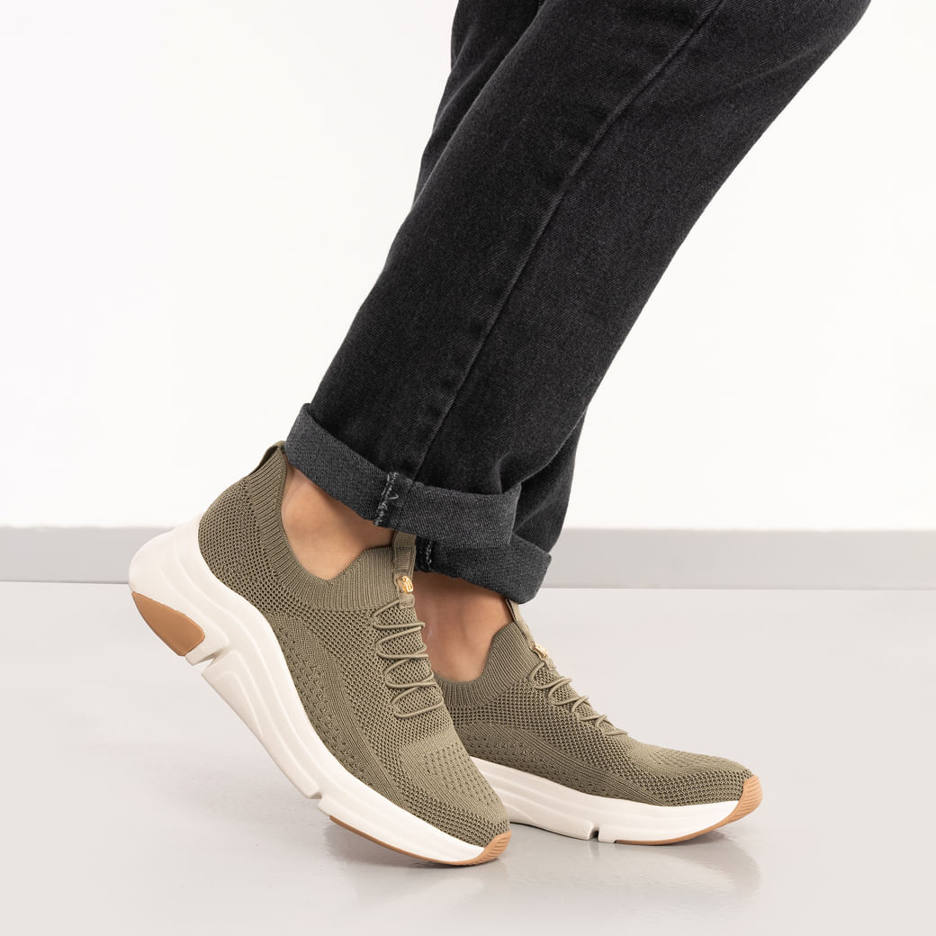 Modare Tenis Casual 7401-105-25006-104289 Verde Gaspea Pronta Knit London7